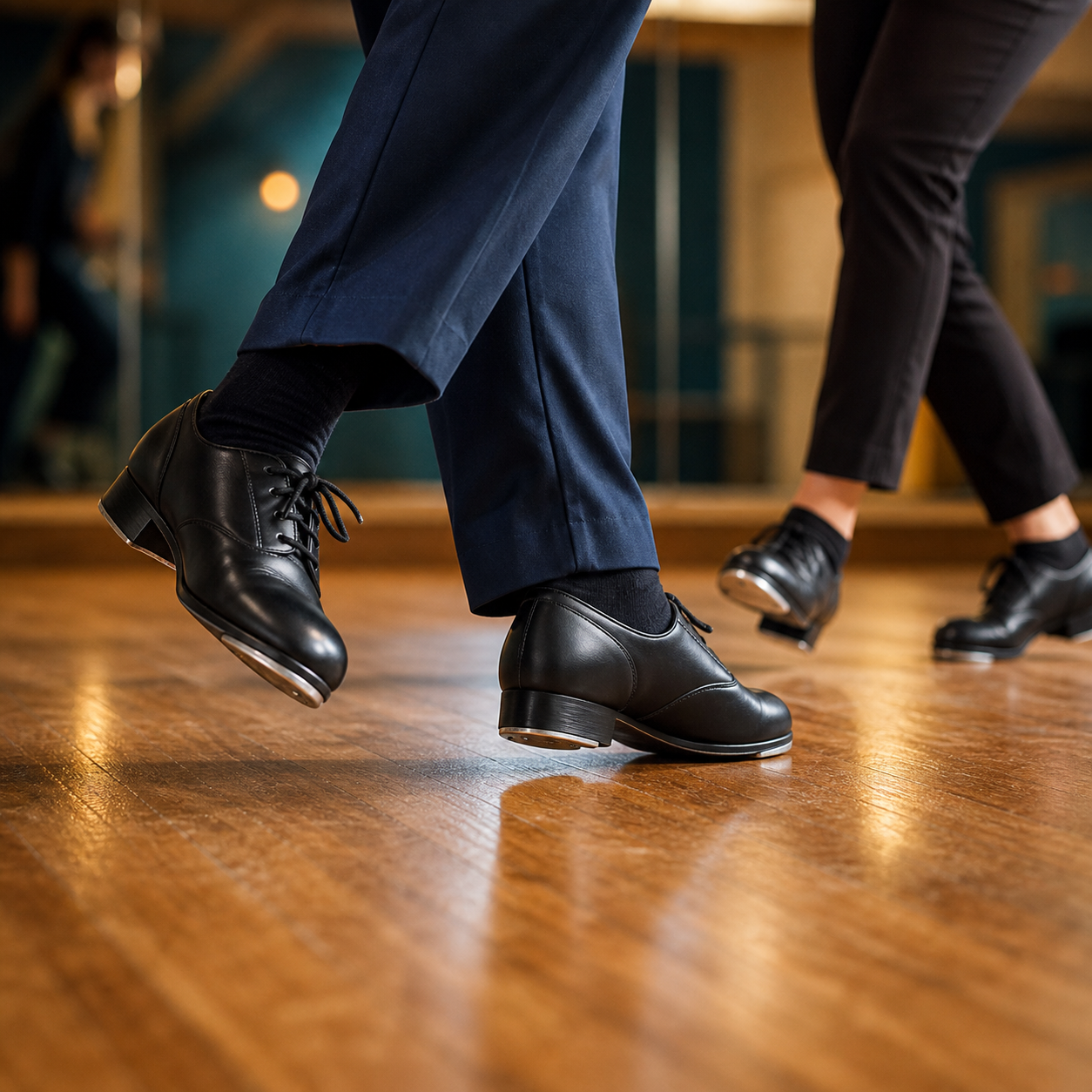 Chaussures de claquettes pour cours intermédiaires